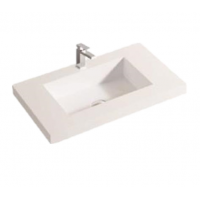 Square Poly Marble Basin-Top